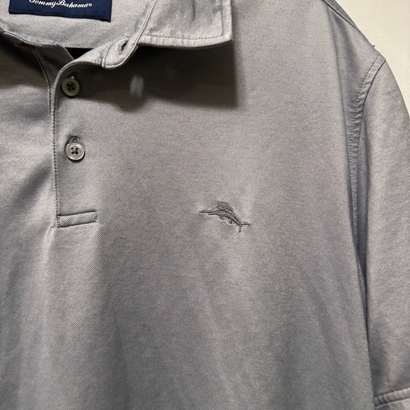 Tommy Bahama‎ Gray Polo - Picture 2 of 7